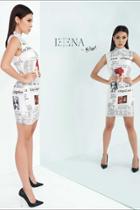 Ieena For Mac Duggal - High Neck Dress Style 25484i