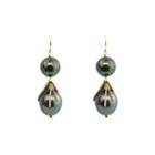 Mabel Chong - South Sea Pearl Tassel Earrings-14k