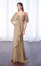 Cameron Blake - 217643 Laced V-neck Sheath Dress
