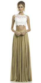 Lara Dresses - 42401 In Ivory/gold