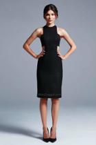 Ieena For Mac Duggal - 25043 High Neck Dress In Black