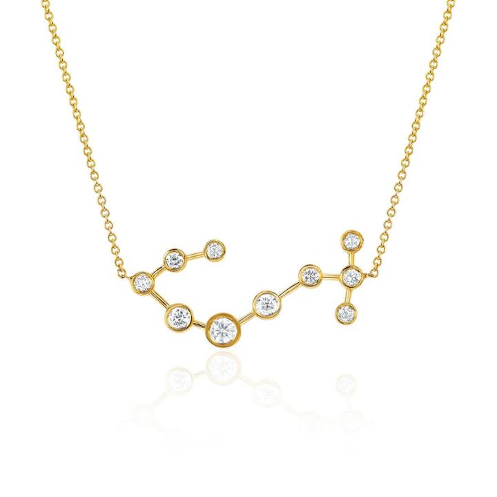 Logan Hollowell - Scorpio Diamond Constellation Necklace