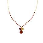Mabel Chong - Red Of Burma Necklace