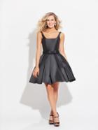 Madison James - 17-510 Sleeveless Scoop A-line Dress