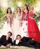 Alyce Paris - 6362 Prom Dress In White Red