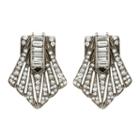 Ben-amun - Deco Crystal Pyramid Earrings