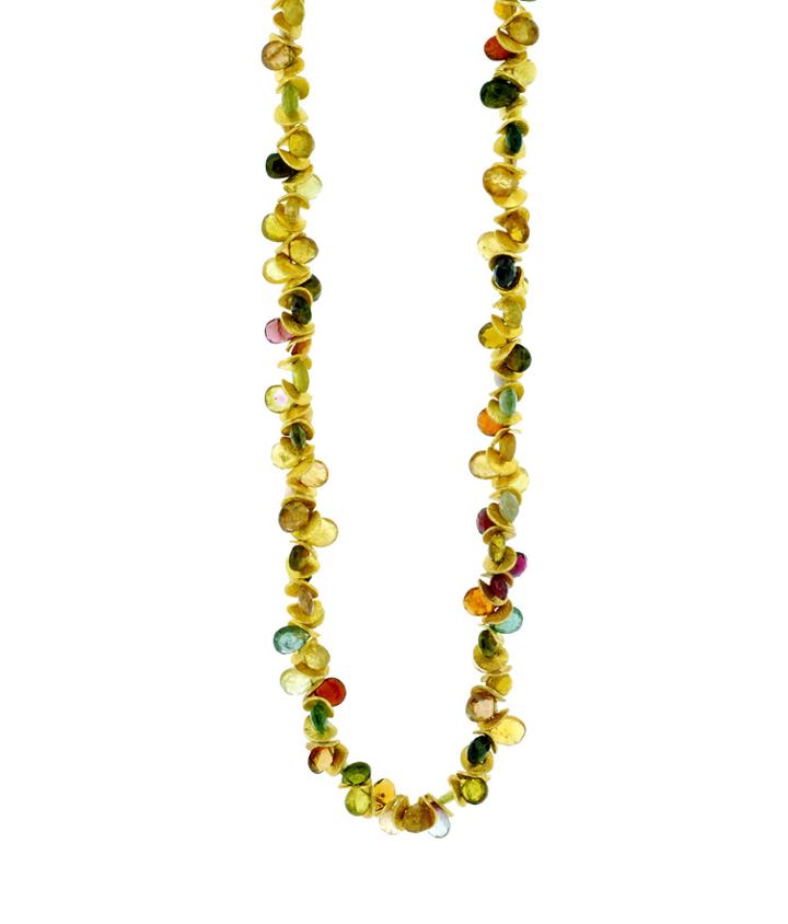 Lori Kaplan Jewelry - Multi Color Tourmaline Signature Necklace