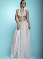 Baccio Couture - Karen Painted Long Dress