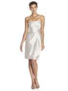 Alfred Sung - D602 Bridesmaid Dress In Snow White