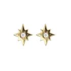 Rachael Ryen - Gold Starburst Stud Earring