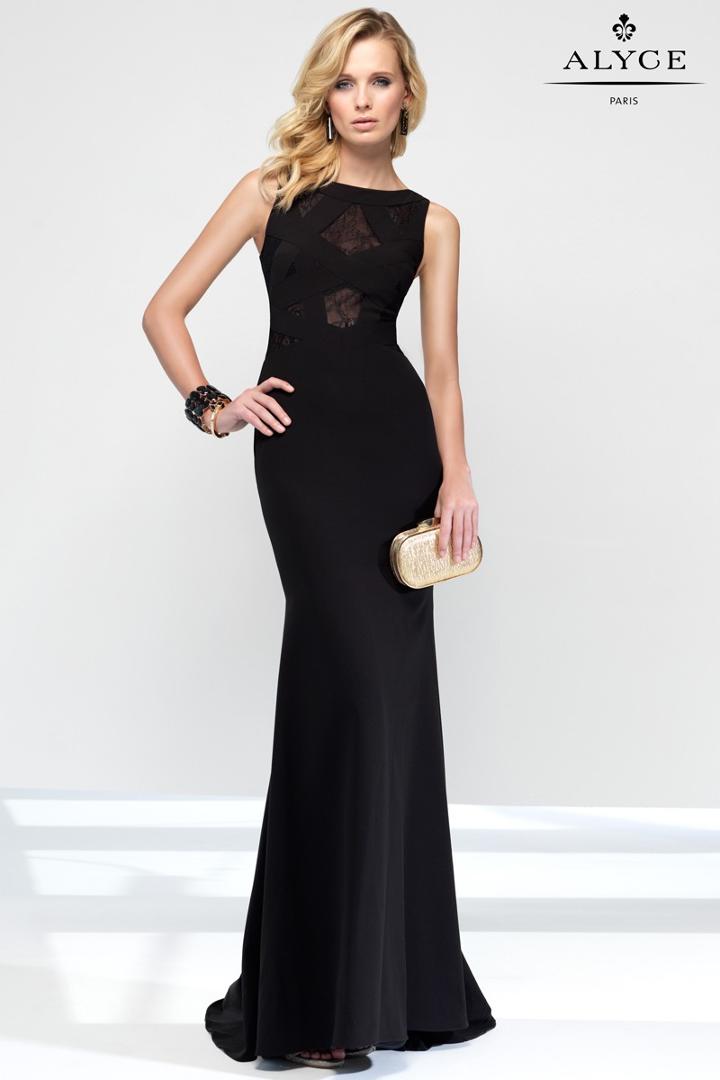 Alyce Paris B'dazzle - 35836 Dress In Black