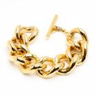 Ben-amun - Large Gold Chain Link Bracelet