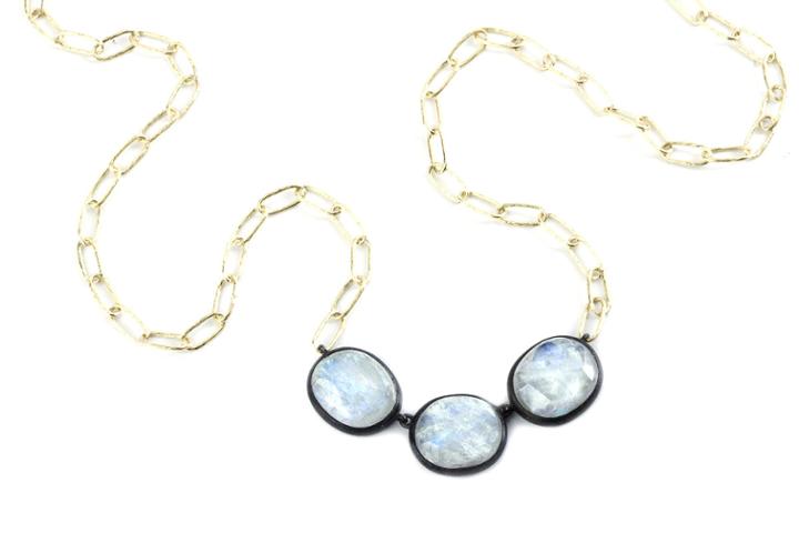 Nina Nguyen Jewelry - Legacy Black Oxidized 14k Necklace