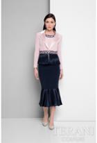 Terani Evening - Ruffled Two-piece Dress With Jacket 1525s0964b