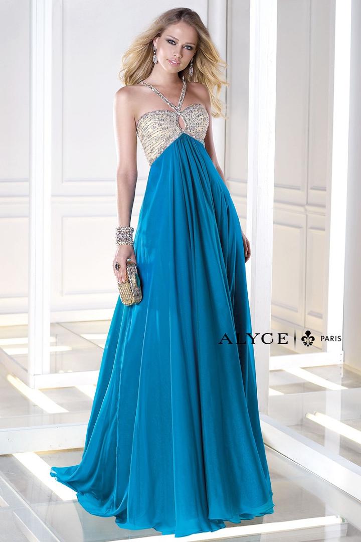 Alyce Paris B'dazzle - 35695 Dress In Teal