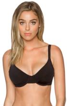 Sunsets Swimwear - Bardot Bikini Top 57blck