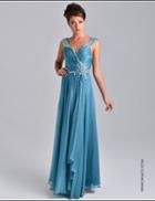 Nina Canacci - 7405 Dress In Teal