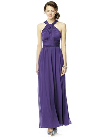 Dessy Collection - Luxtwist2 Dress In Regalia