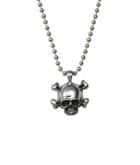 Femme Metale Jewelry - Crossbones Charm Necklace