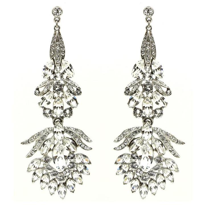 Ben-amun - Crystal Peacock Earrings