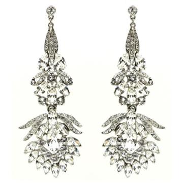 Ben-amun - Crystal Peacock Earrings