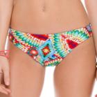 Luli Fama - Wild Heart Peek Hole Reversible Moderate Bottom In Multi-color (l510311)