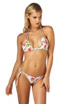 Montce Swim - Rose Euro Top X Tie-up Bottom Bikini Set