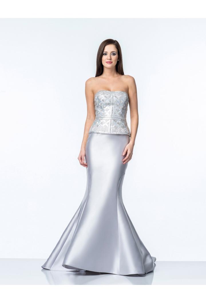 Terani Evening - Straight Across Neck Evening Gown 1522e0470b