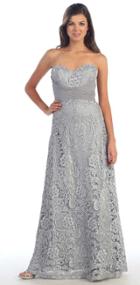 May Queen - Baroque Laced Sweetheart A-line Dress Mq888