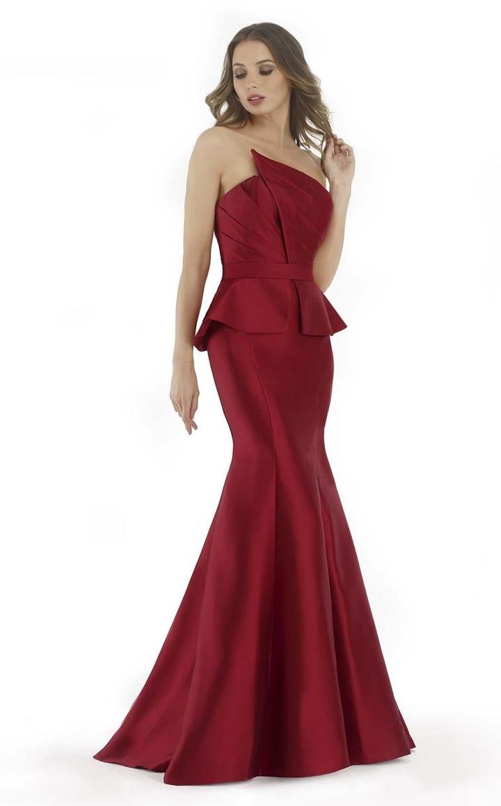 Morrell Maxie - 15635 Strapless Asymmetric Mermaid Dress