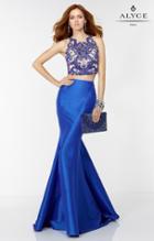 Alyce Paris - 6533 Prom Dress In Blue Nude