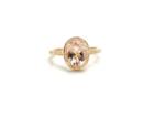 Tresor Collection - 18k Rose Gold Morganite And Diamond Ring