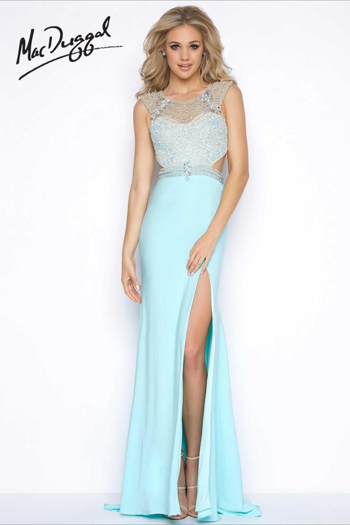 Cassandra Stone - High Neck Gown Style 40619a