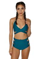 Black Box Swim - Zoe Wrap Top Style 1