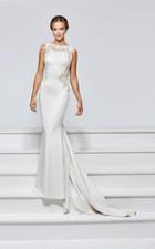 Tarik Ediz - Embellished Sheath Gown 93131