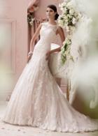 Martin Thornburg For Mon Cheri - 115234 V-back Trumpet Wedding Gown