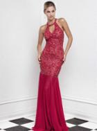 Baccio Couture - Abby - 943 Painted Long Dress
