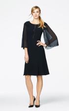 Daymor Couture - Scoop Neck A-line Dress 360