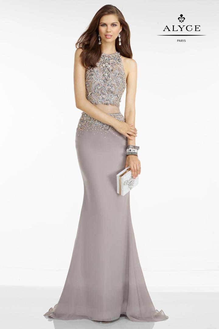 Alyce Paris - 6616 Prom Dress In Stone