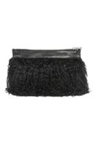 Lamarque - Bikita Mongolian Shearling Clutch