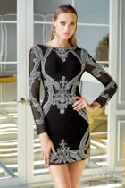 Alyce Paris Claudine - 2351 Dress In Black Silver
