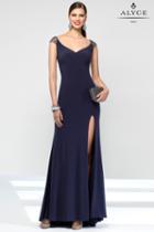 Alyce Paris B'dazzle - 35838 Dress In Medium Gray