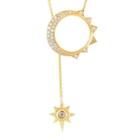 Logan Hollowell - Rise + Unity Diamond Drop Necklace