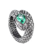 Jarin K Jewelry - Emerald Serpent Bracelet