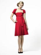 Dessy Collection - Lbtwist Dress In Flame