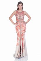 Terani Couture - Stunning Bead Embellished Scoop Neck Mermaid Gown 1521gl0787a