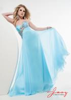 Jasz Couture - 4818 Dress In Sky Blue