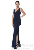 Terani Evening - Sleeveless V Neck Long Dress 1613e0374b