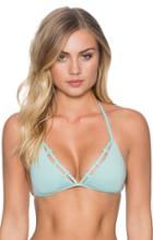 B Swim - Daybreak Halter Bikini Top U79dabl