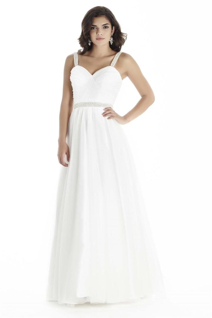 Jolene Collection - E17039 Pleated Surplice Sweetheart A-line Gown